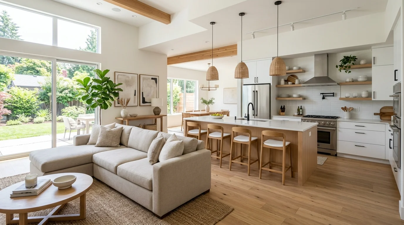 12 Genius Open Concept Kitchen Living Room Layout Hacks for Flow