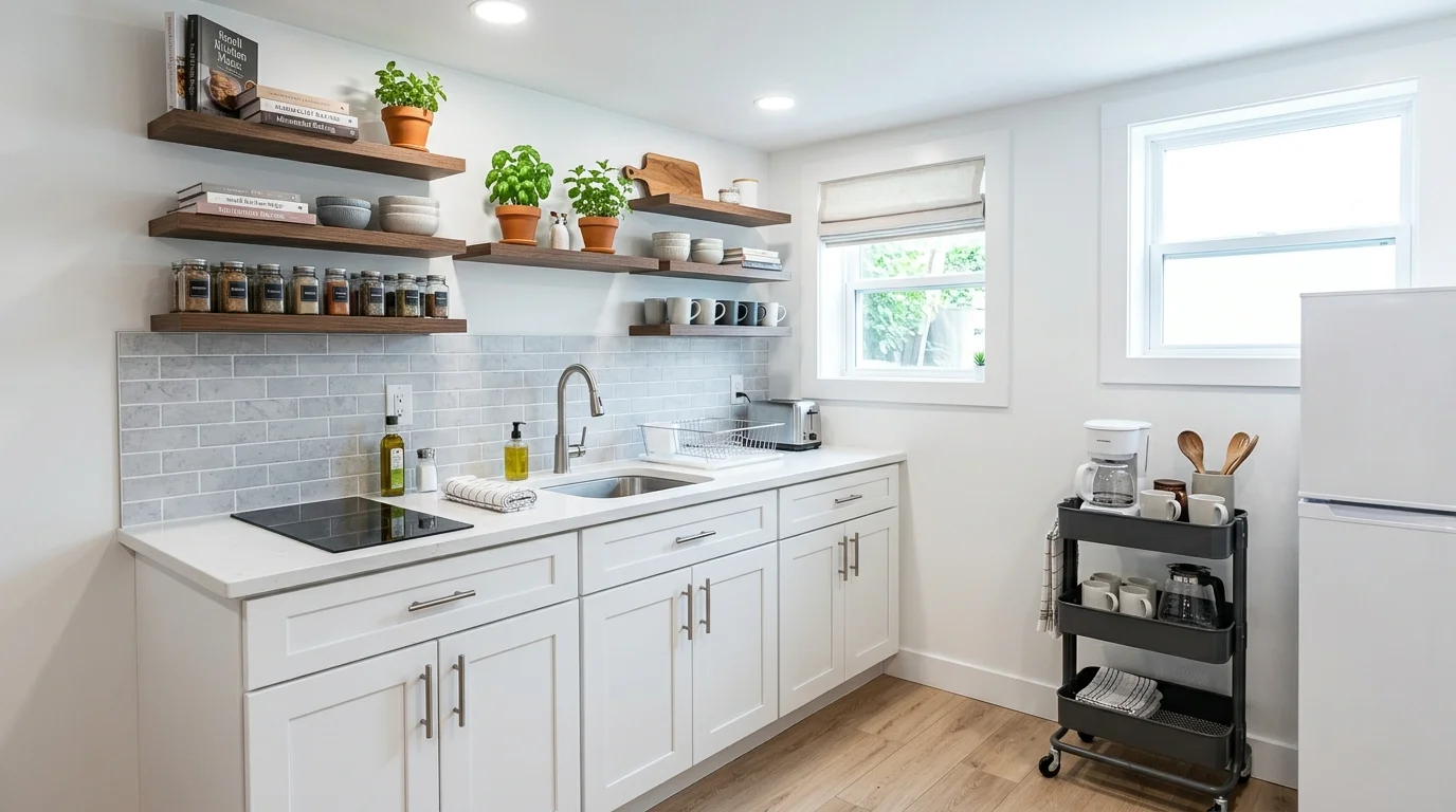 15 Genius Small Kitchen Ideas for Renters and Tiny Homes