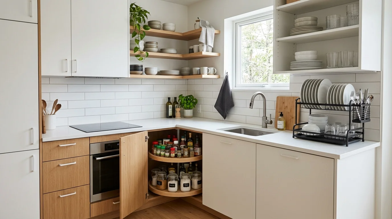 15 Genius Small Kitchen Ideas for Renters and Tiny Homes | The Outdoor ...