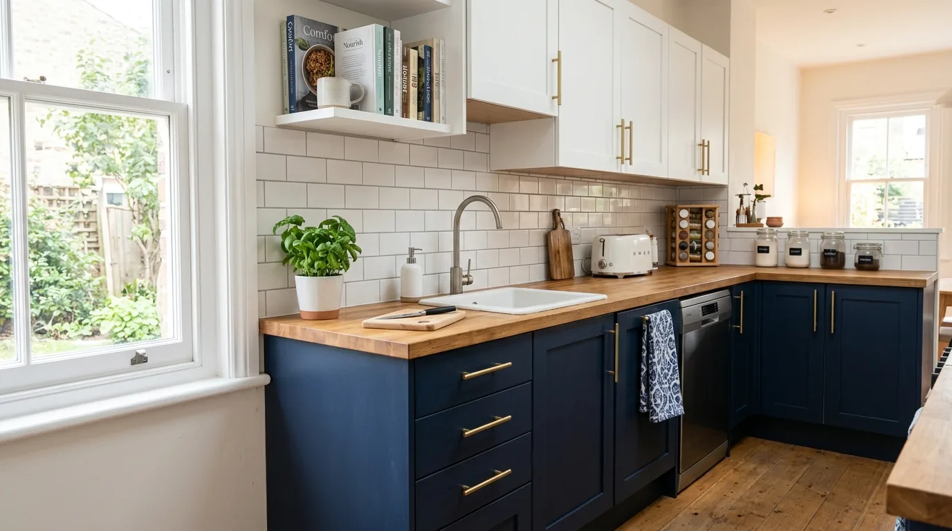 6. Work cleanly so the finish stays sharp