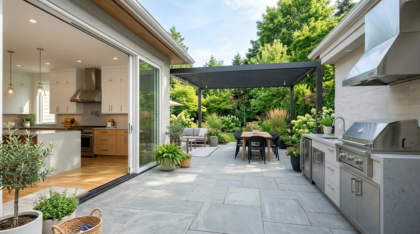 14 Inspiring Outdoor Kitchen Patio Ideas for Seamless Indoor Outdoor Flow