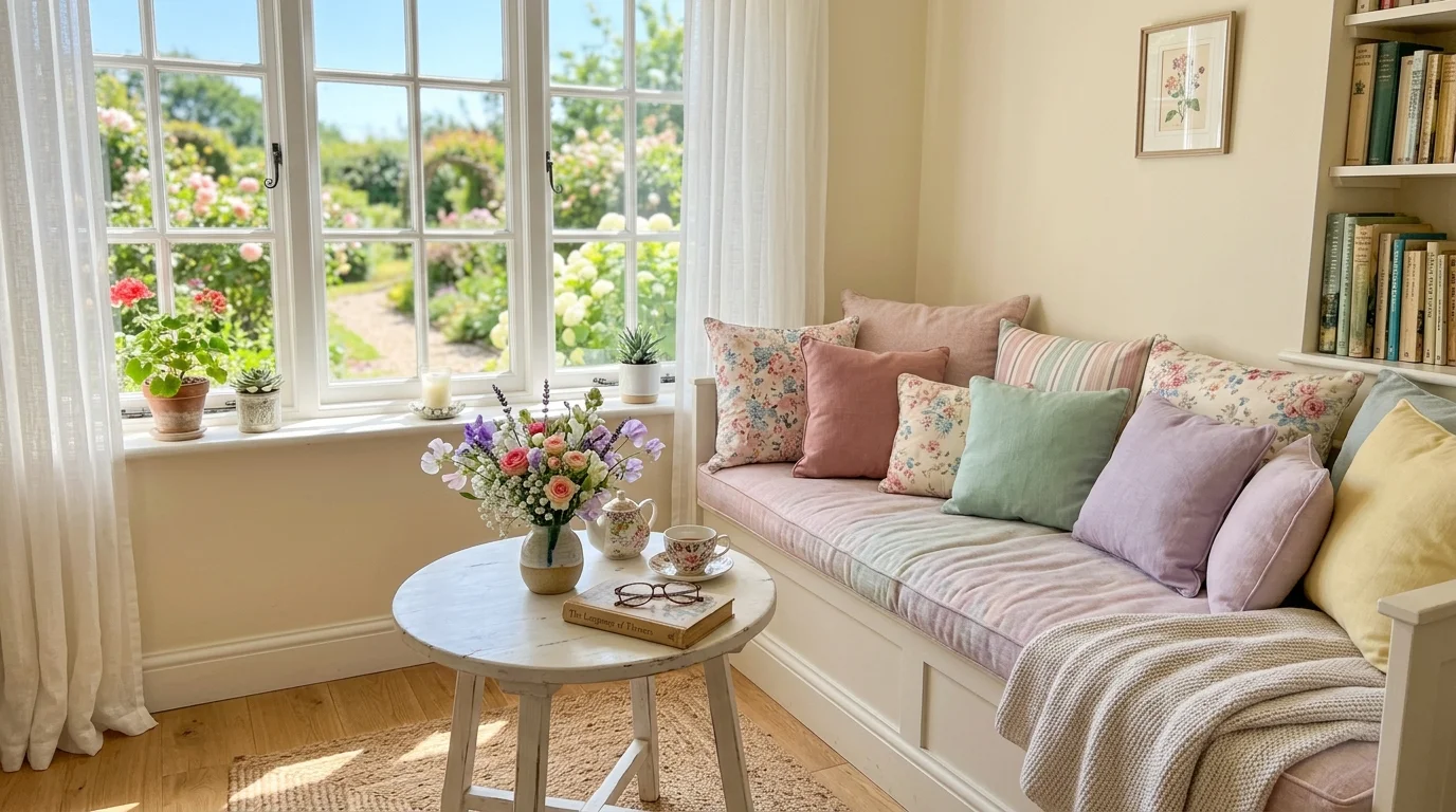 4. Bring in lighting that flatters the finish