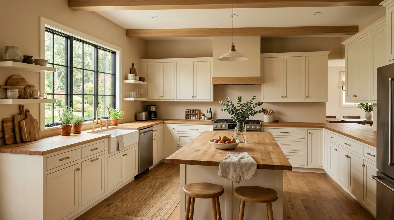 13 Inviting Warm Neutral Kitchen Ideas for a Cozy Atmosphere