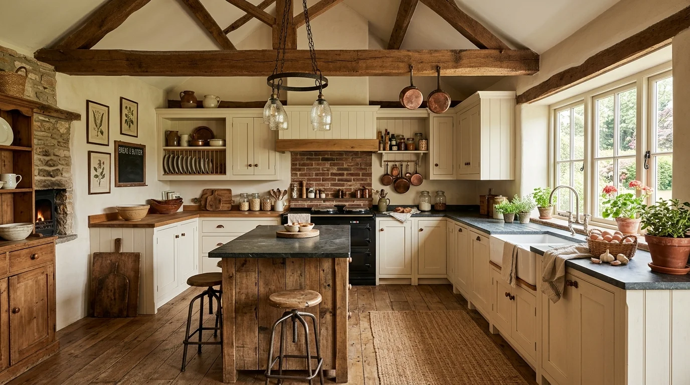 4. Bring in lighting that flatters the finish