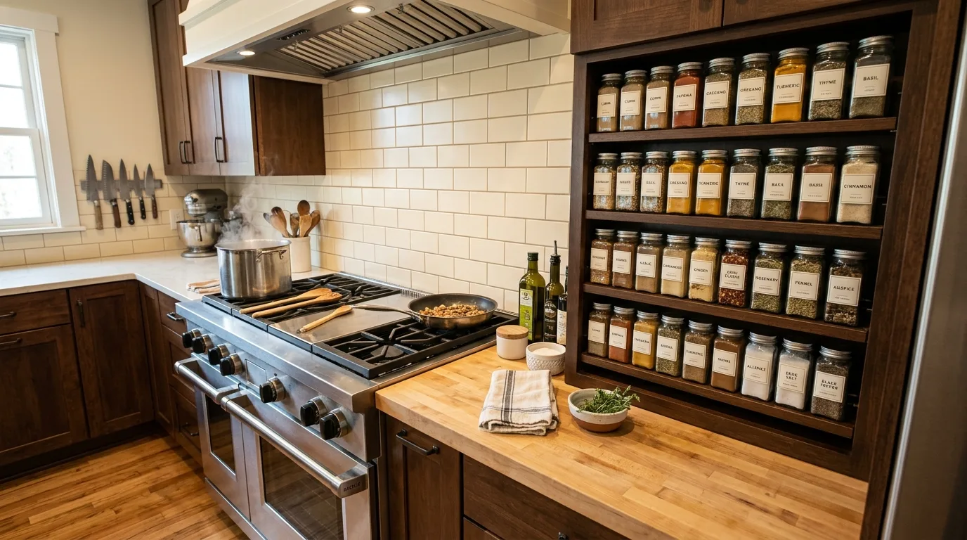 6. Reduce clutter by grouping like with like