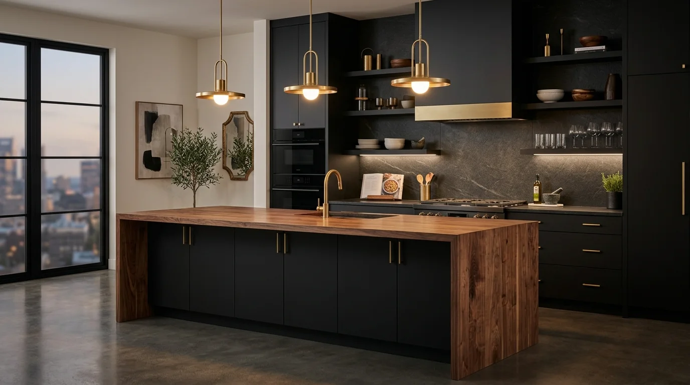 12 Luxurious Walnut Countertop Kitchen Inspiration for a High End Look