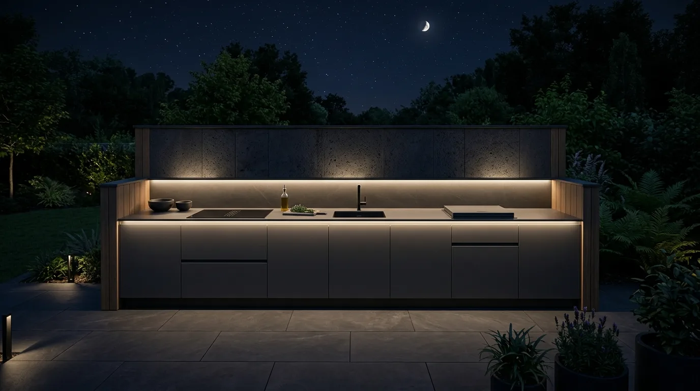 10. Tie the kitchen into the landscape around it