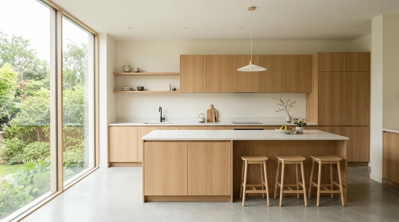 13 Minimalist Japandi Kitchen Cabinet Design Ideas for Clean Lines