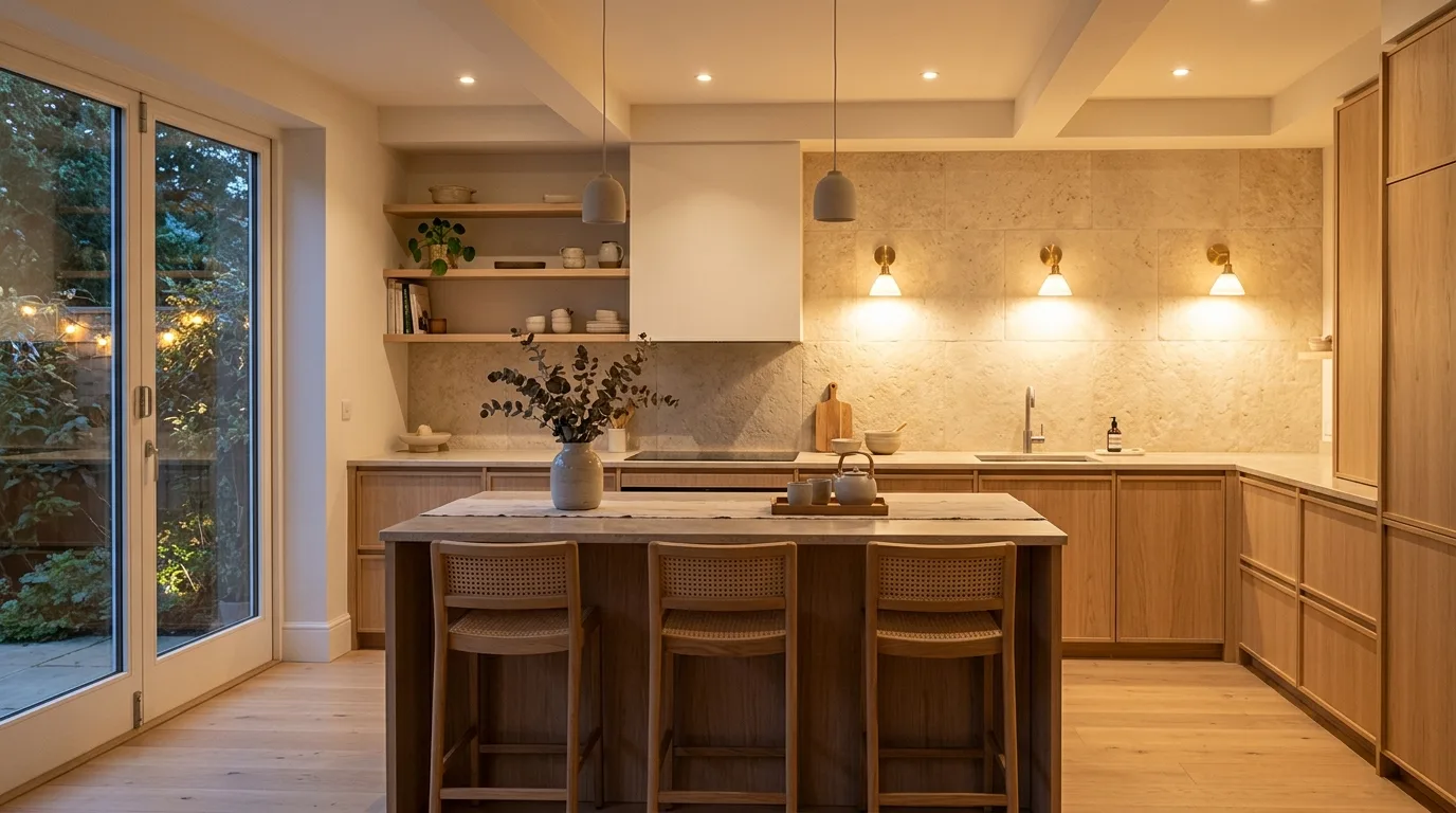 7. Layer texture to make the space feel lived in