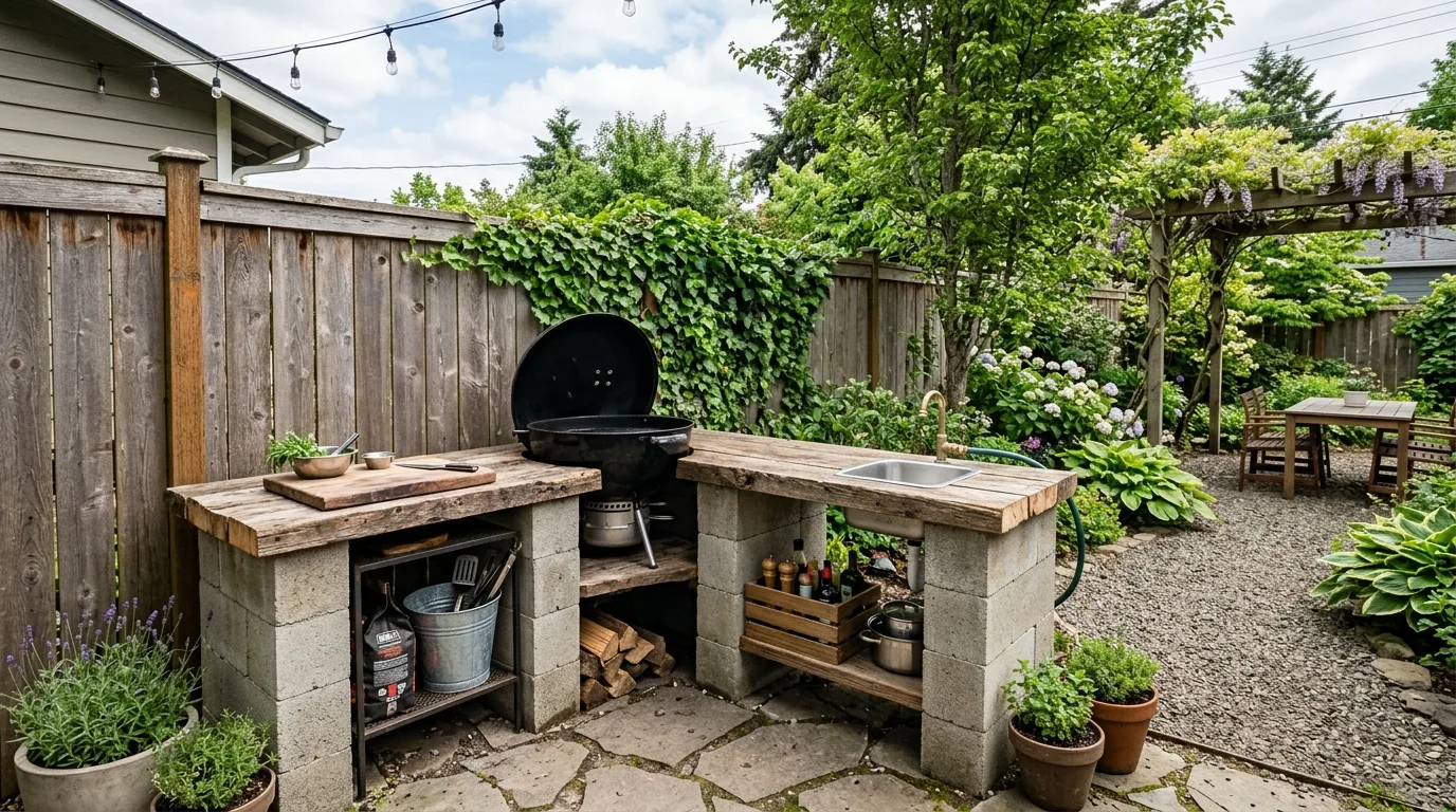 12 Money Saving Outdoor Kitchen DIY on a Budget Tips and Tricks