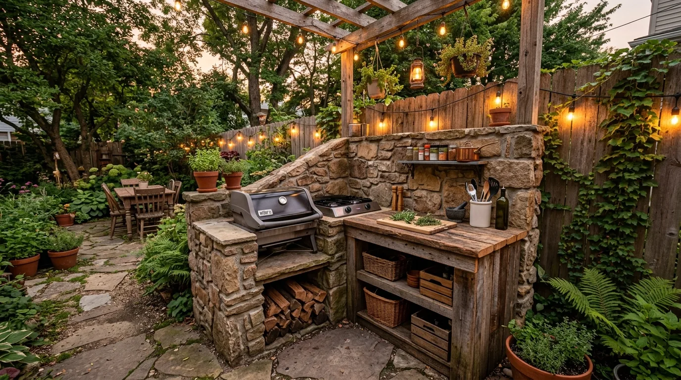 10. Tie the kitchen into the landscape around it