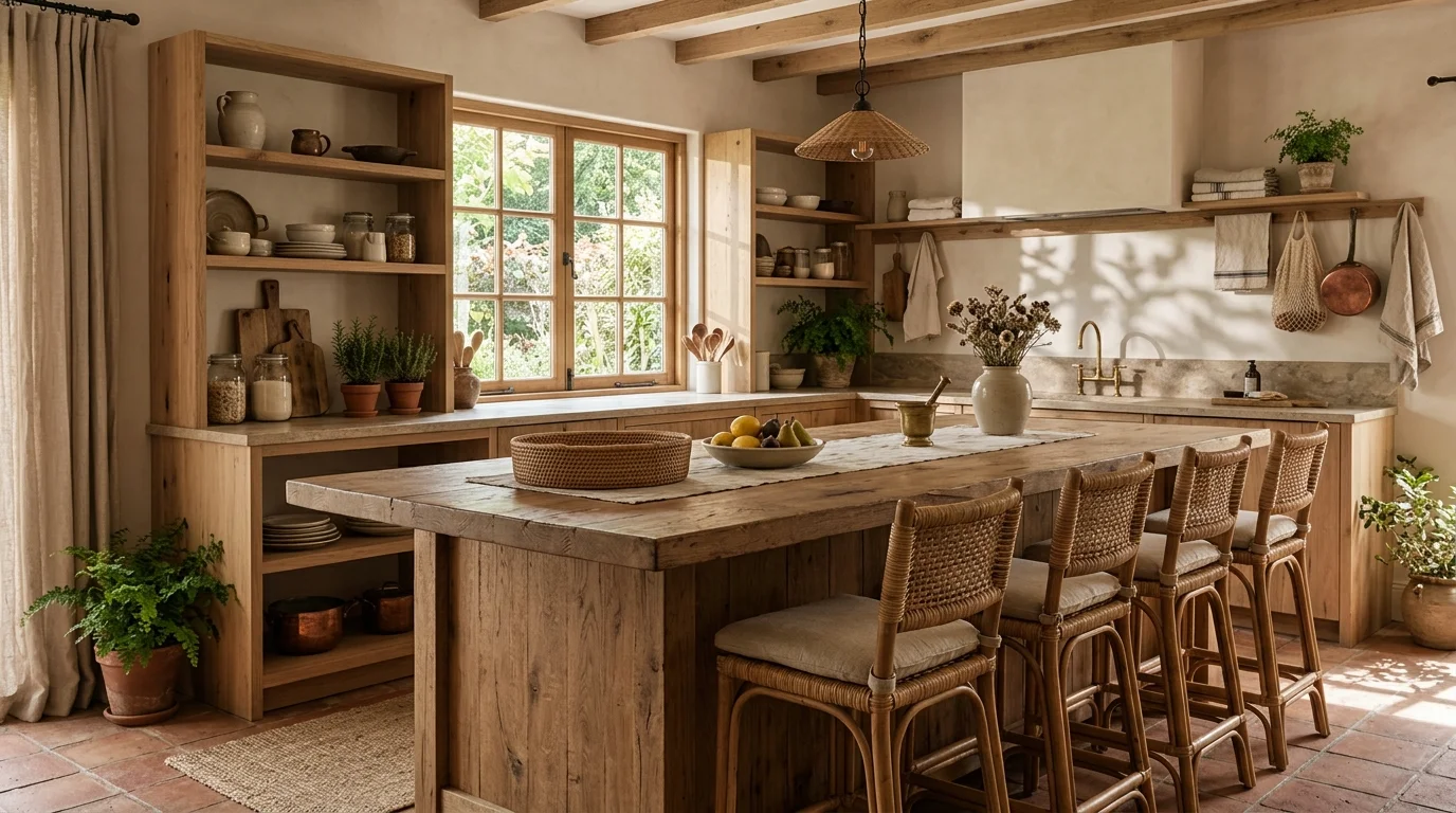 4. Bring in lighting that flatters the finish