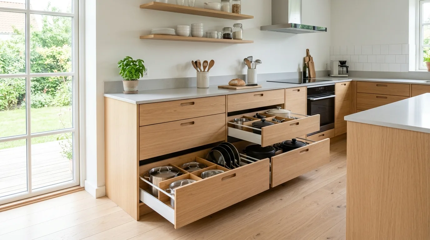 4. Bring in lighting that flatters the finish