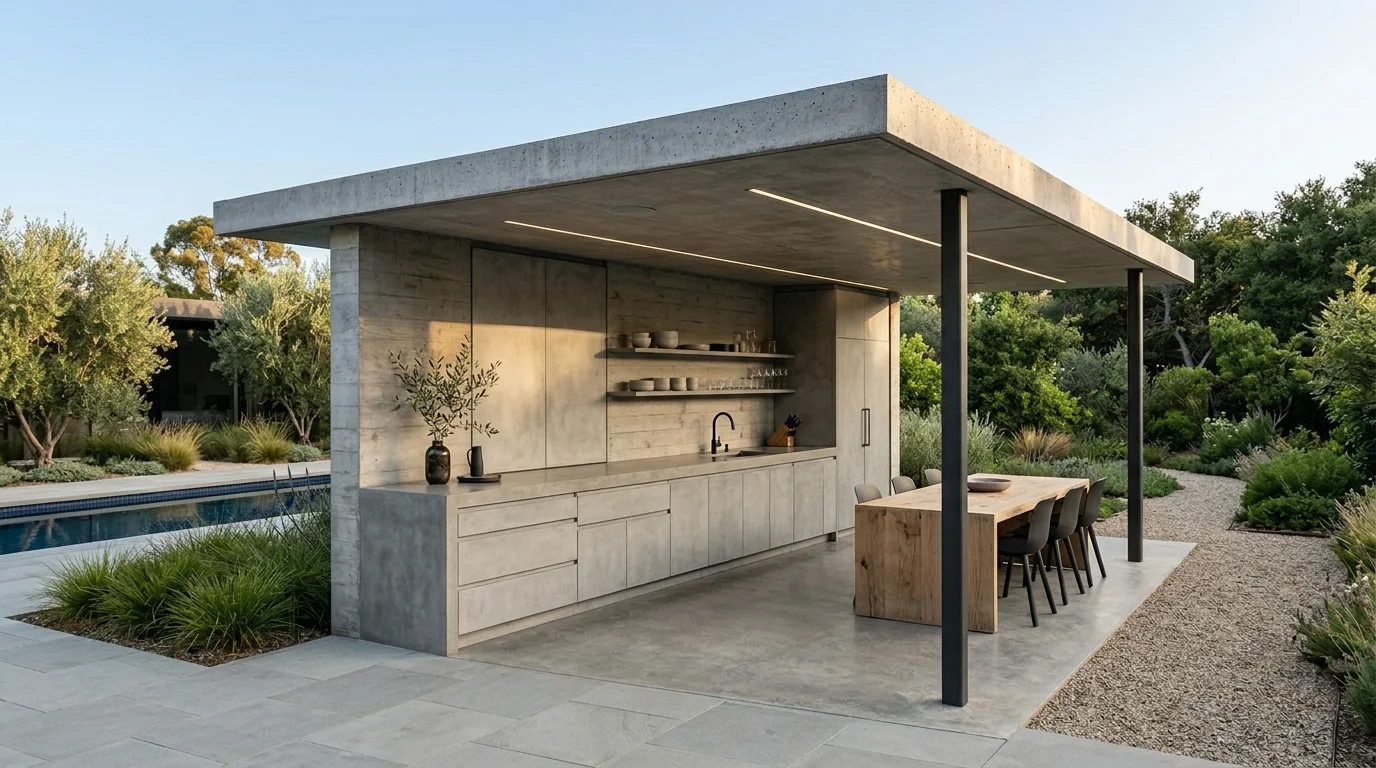 11. Use storage to keep the area feeling calm