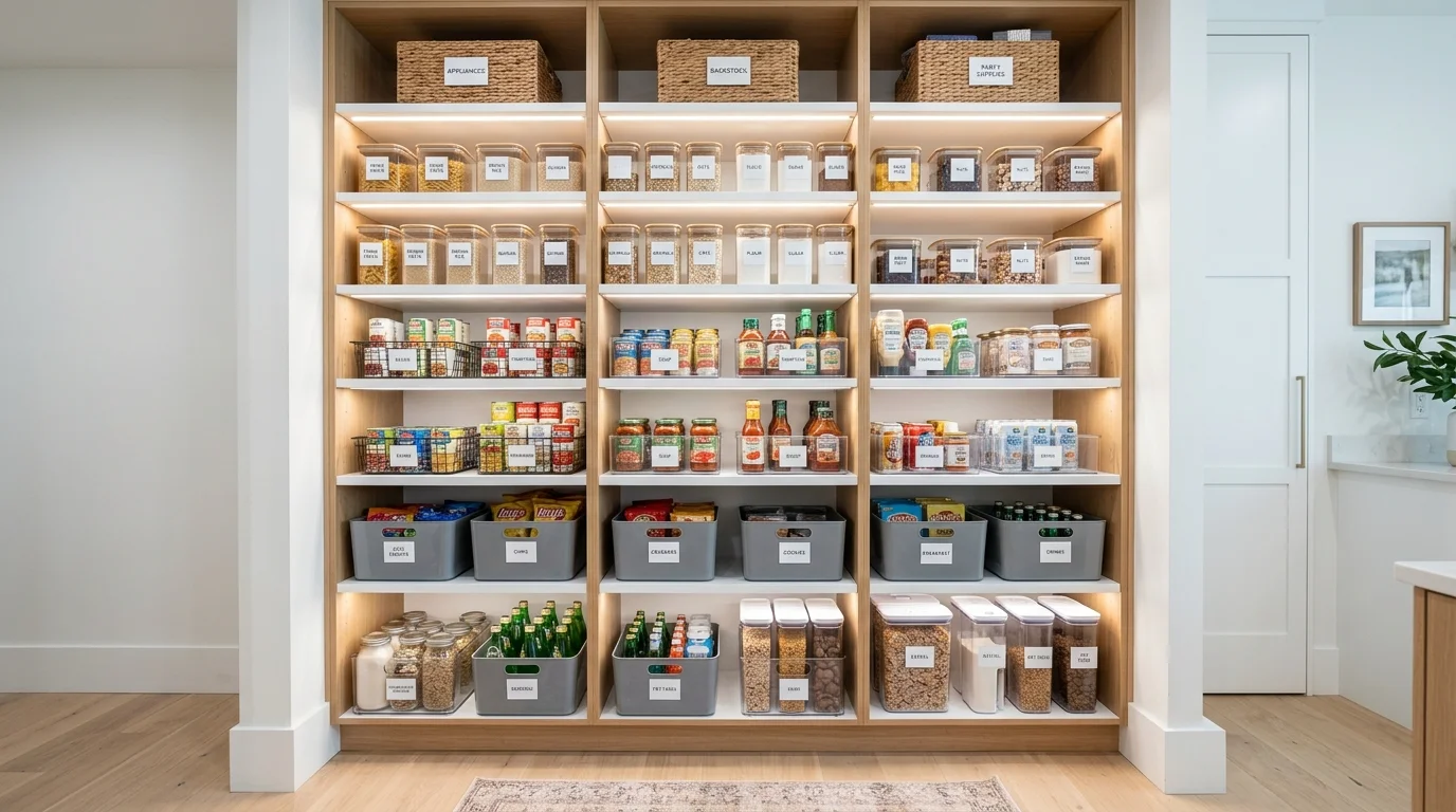 4. Bring in lighting that flatters the finish