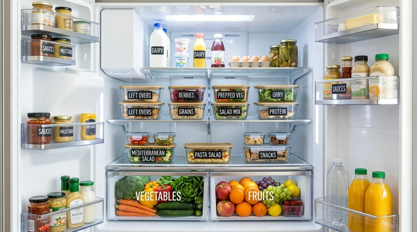 10 Pro Fridge Organization Tips to Keep Food Fresh and Tidy