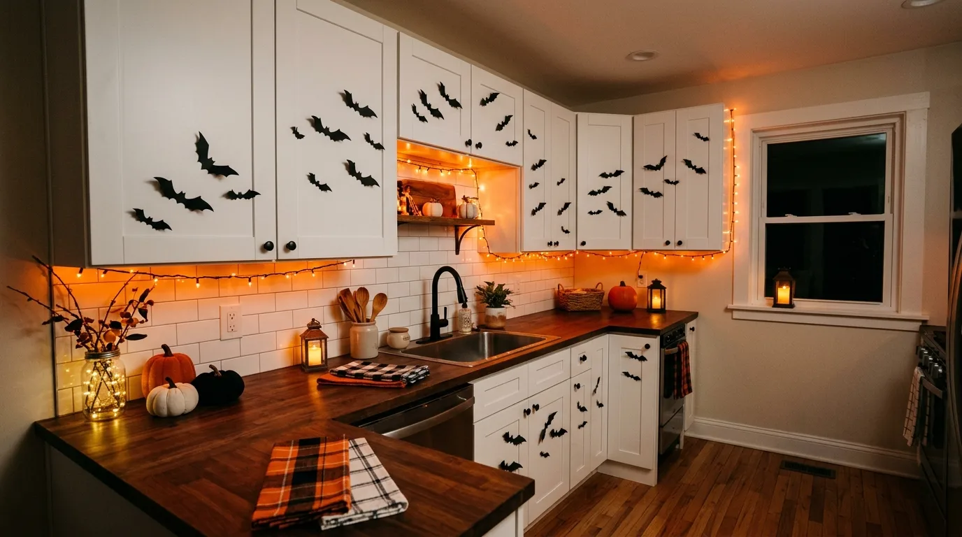 12 Quick 5 Minute Magic Last Minute Halloween Kitchen Decor Hacks