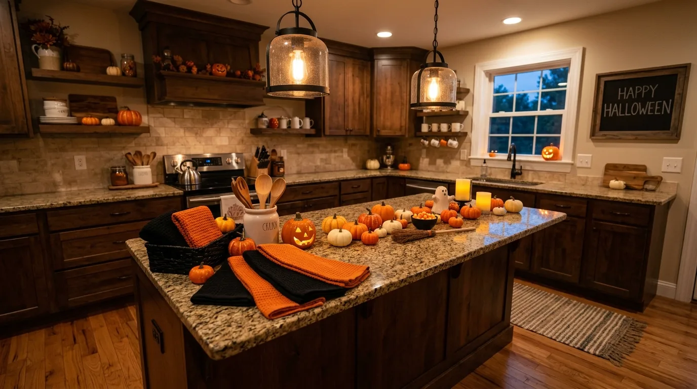 4. Bring in lighting that flatters the finish