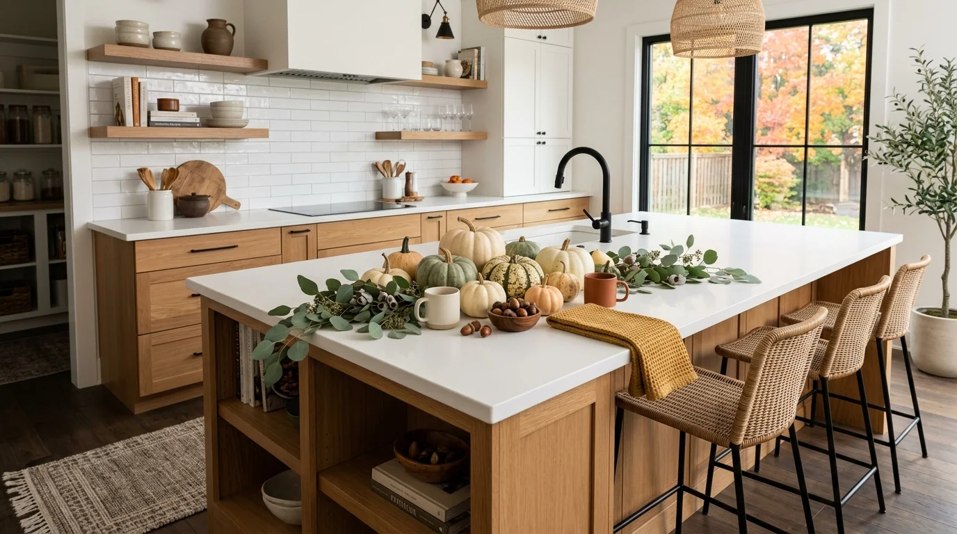 4. Bring in lighting that flatters the finish