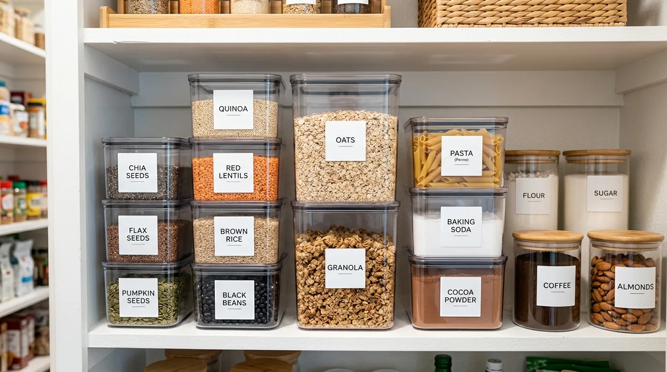 6. Reduce clutter by grouping like with like