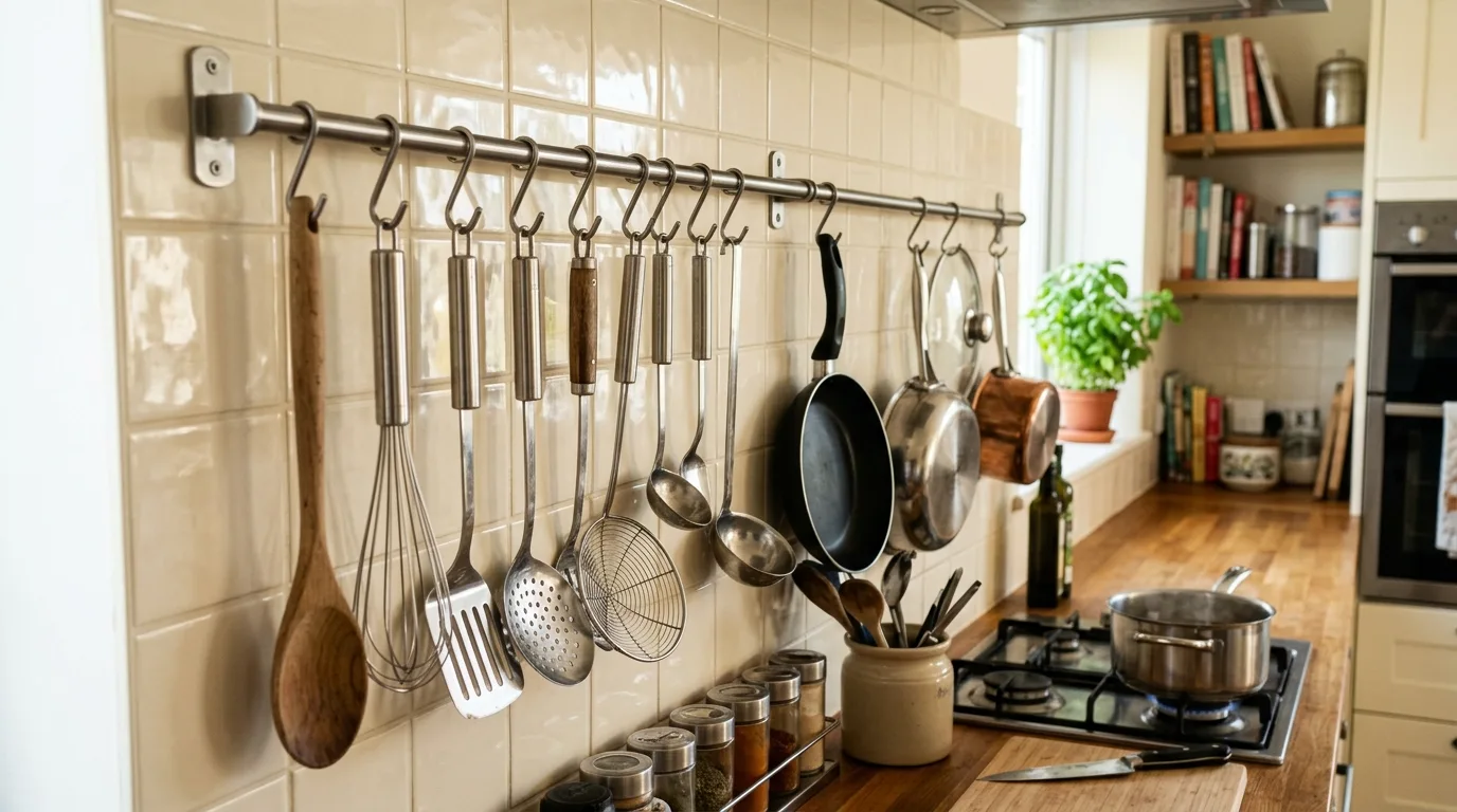 8. Turn hidden areas into useful storage