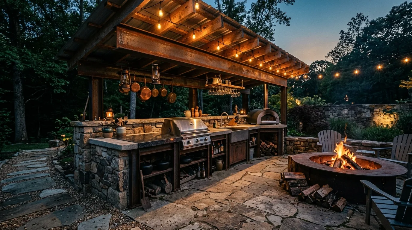 7. Layer texture so the setup feels grounded