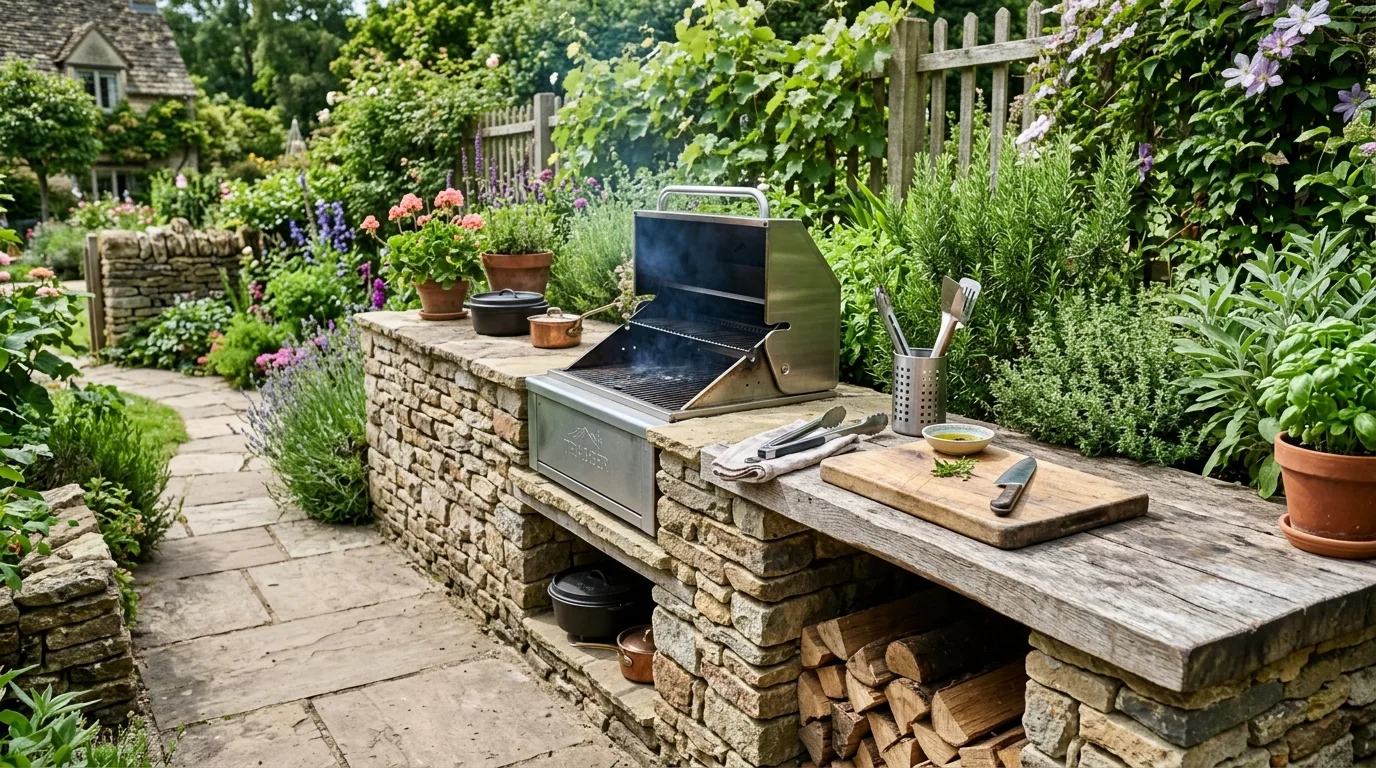 10. Tie the kitchen into the landscape around it