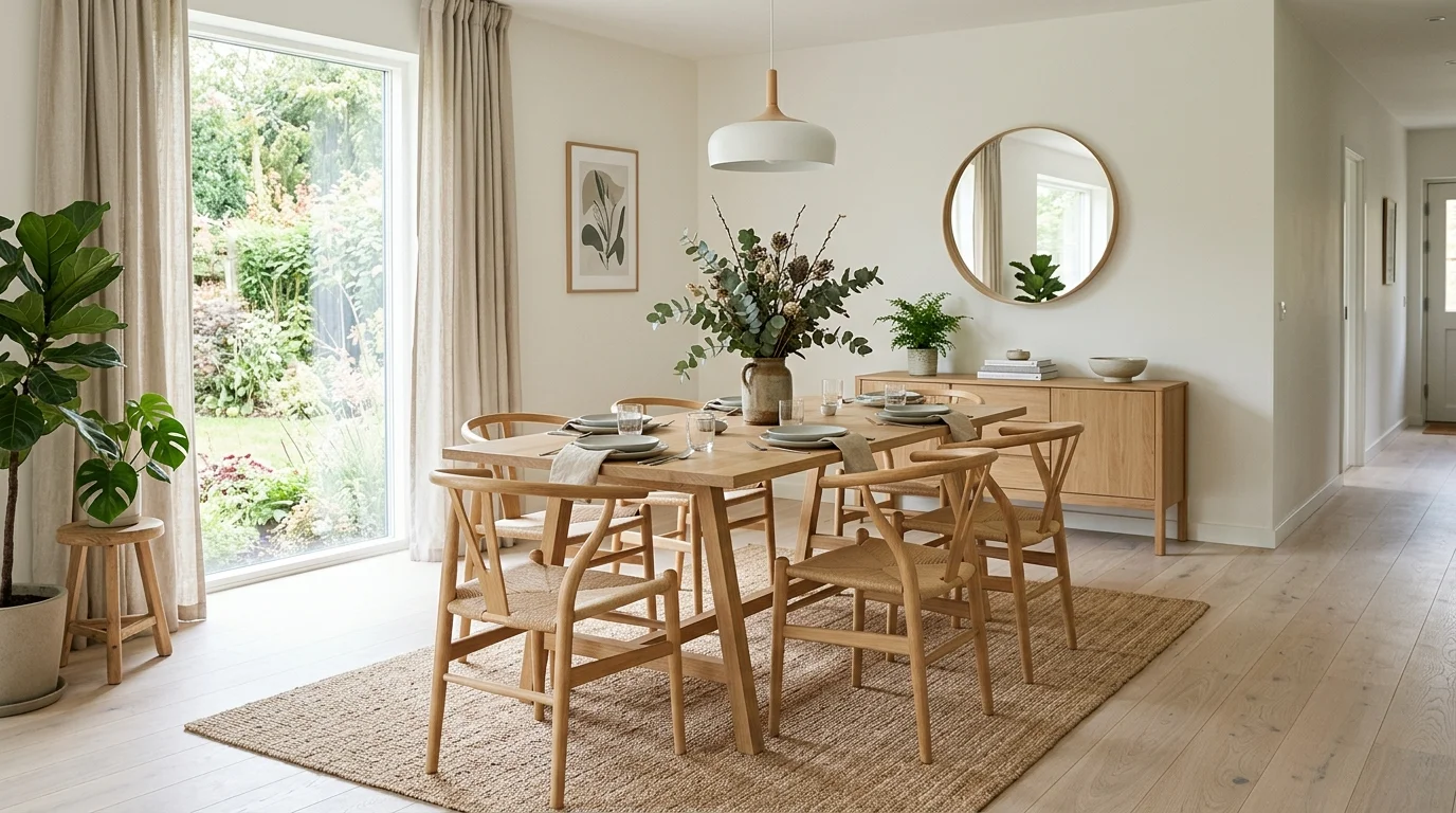 4. Bring in lighting that flatters the finish