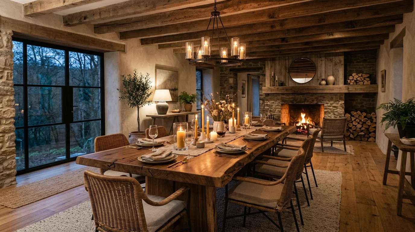 7. Layer texture to make the space feel lived in