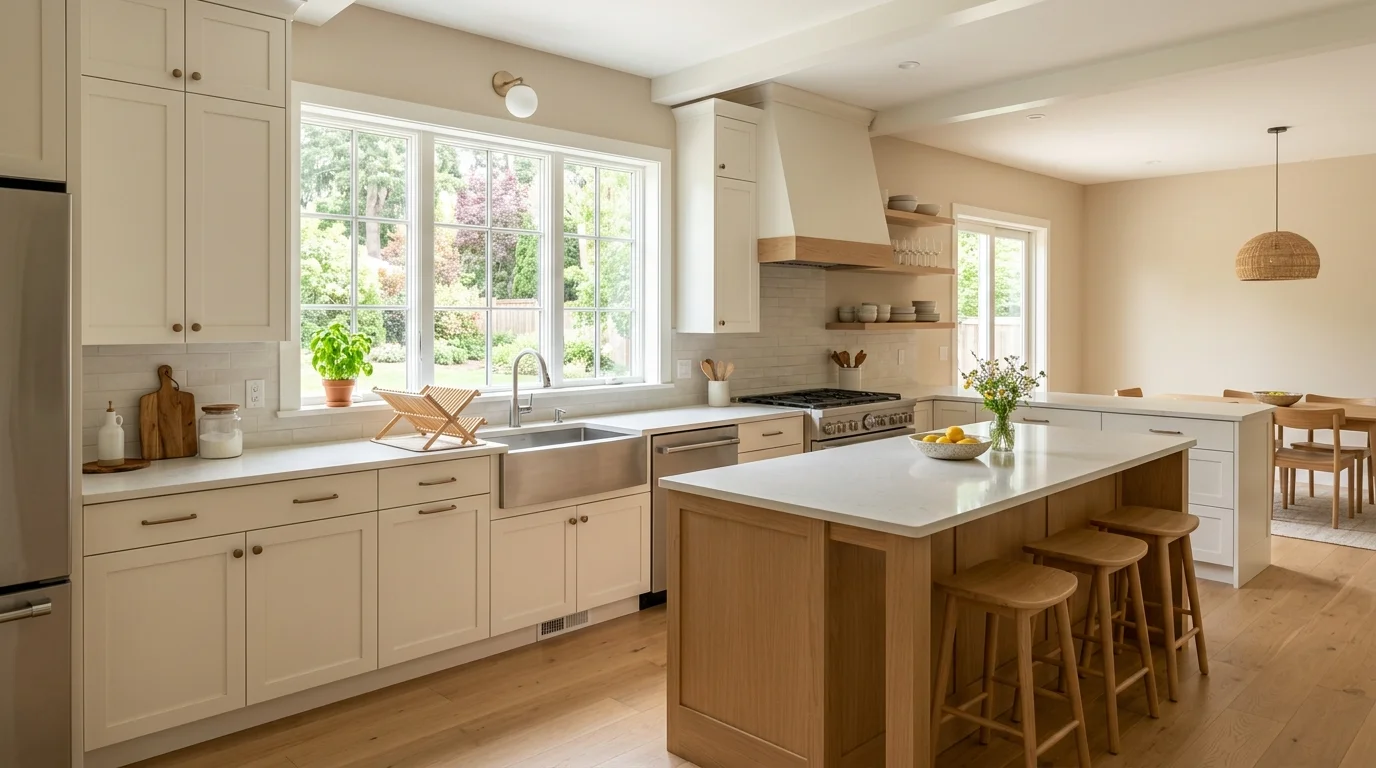 12 Serene Neutral Kitchen Colors Schemes for a Calming Cookspace