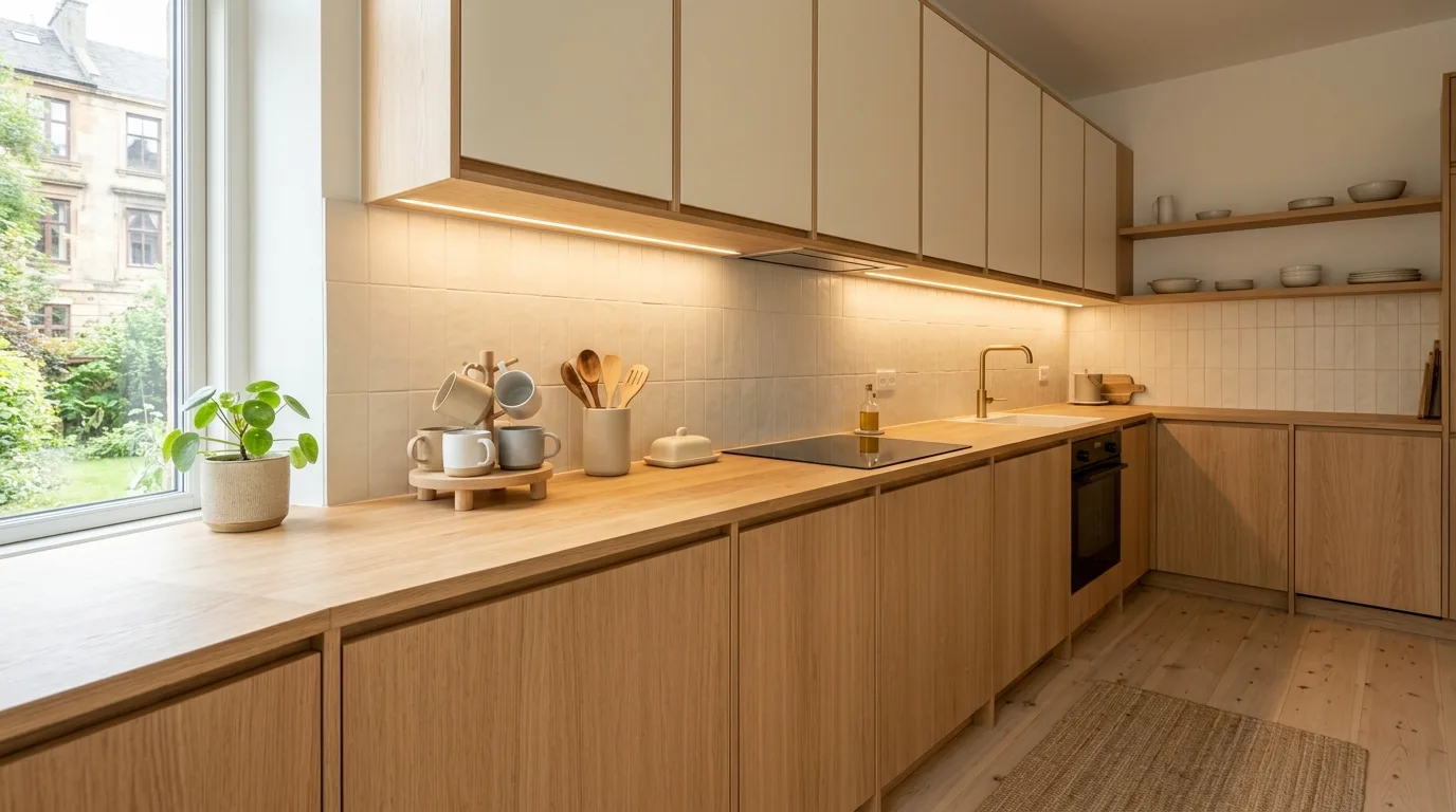 11. Soften the stronger lines with warmth