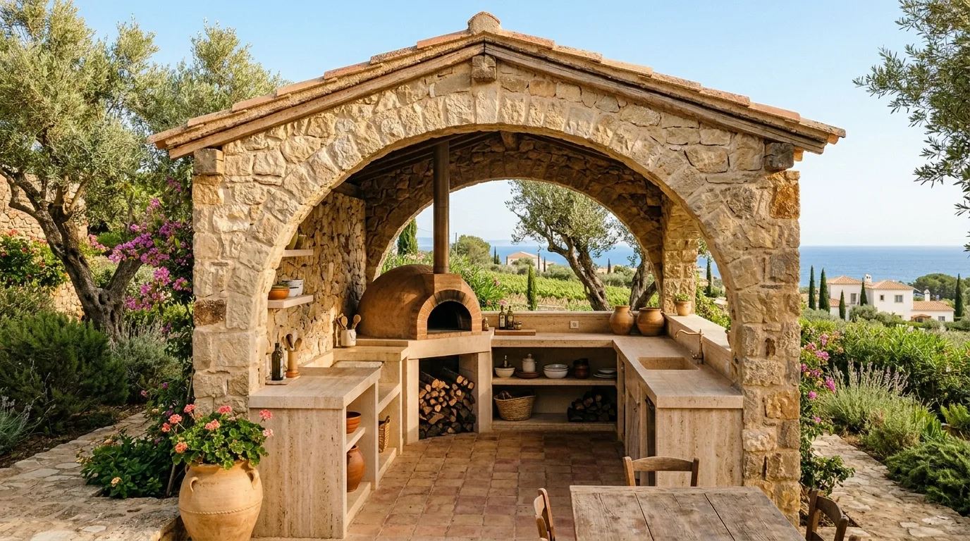 4. Add lighting that extends the space into evening