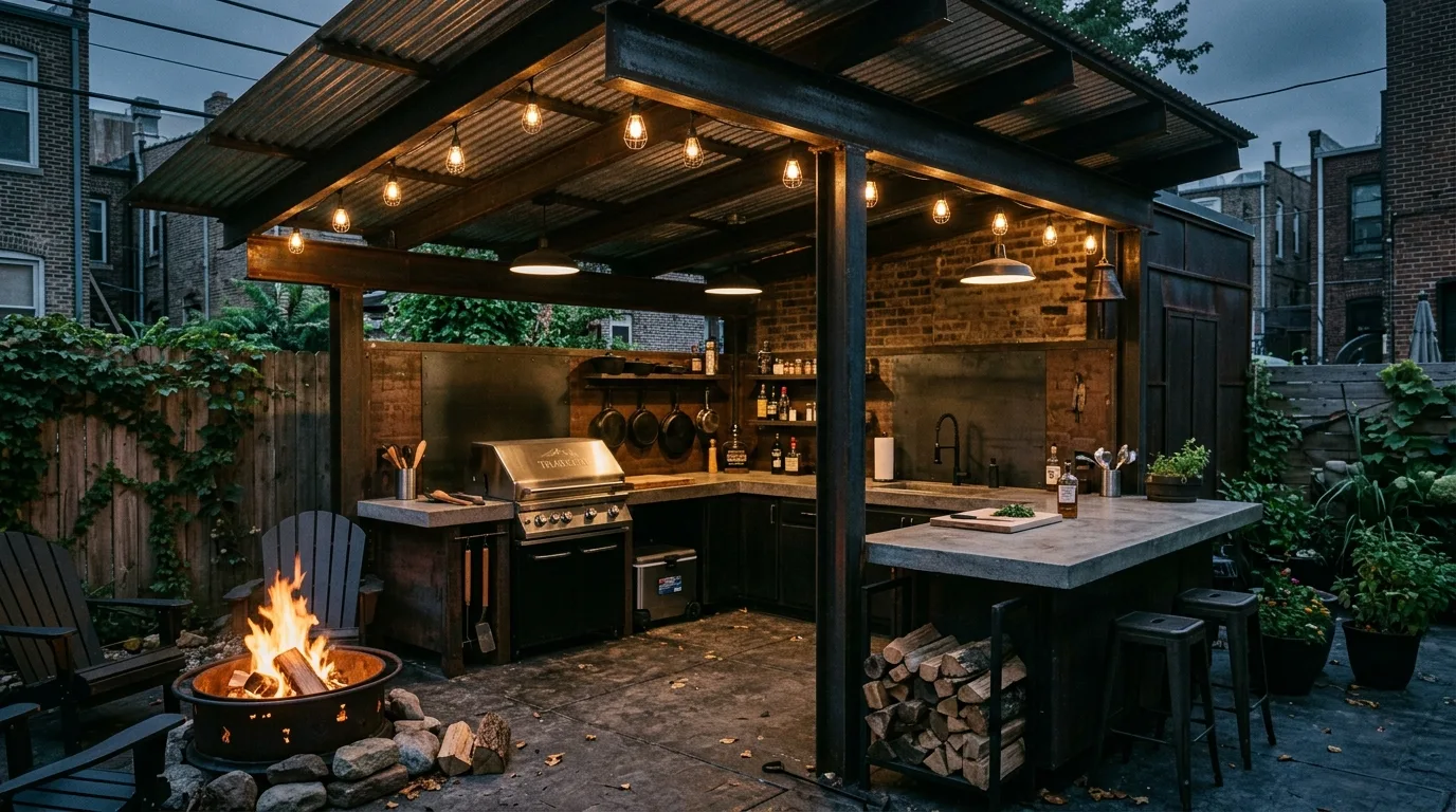 7. Layer texture so the setup feels grounded