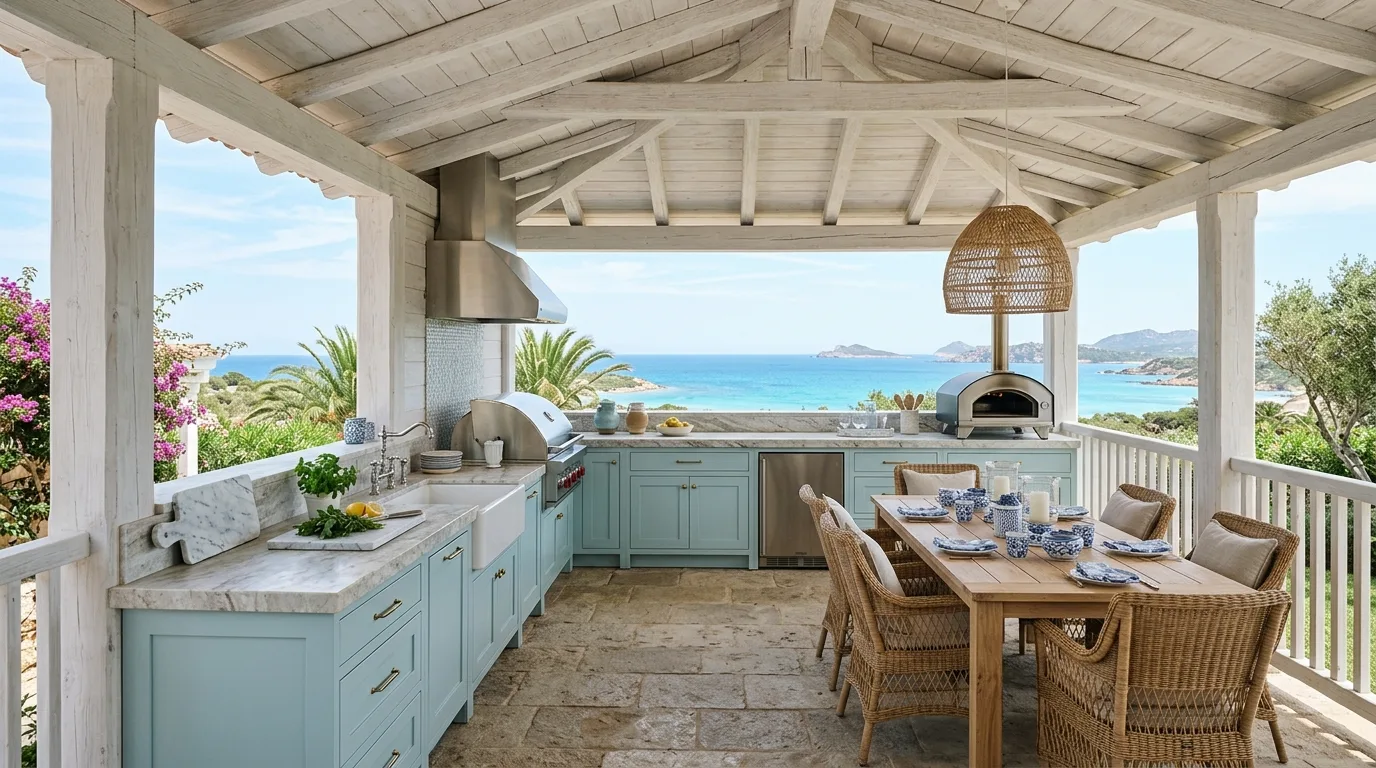 11. Use storage to keep the area feeling calm