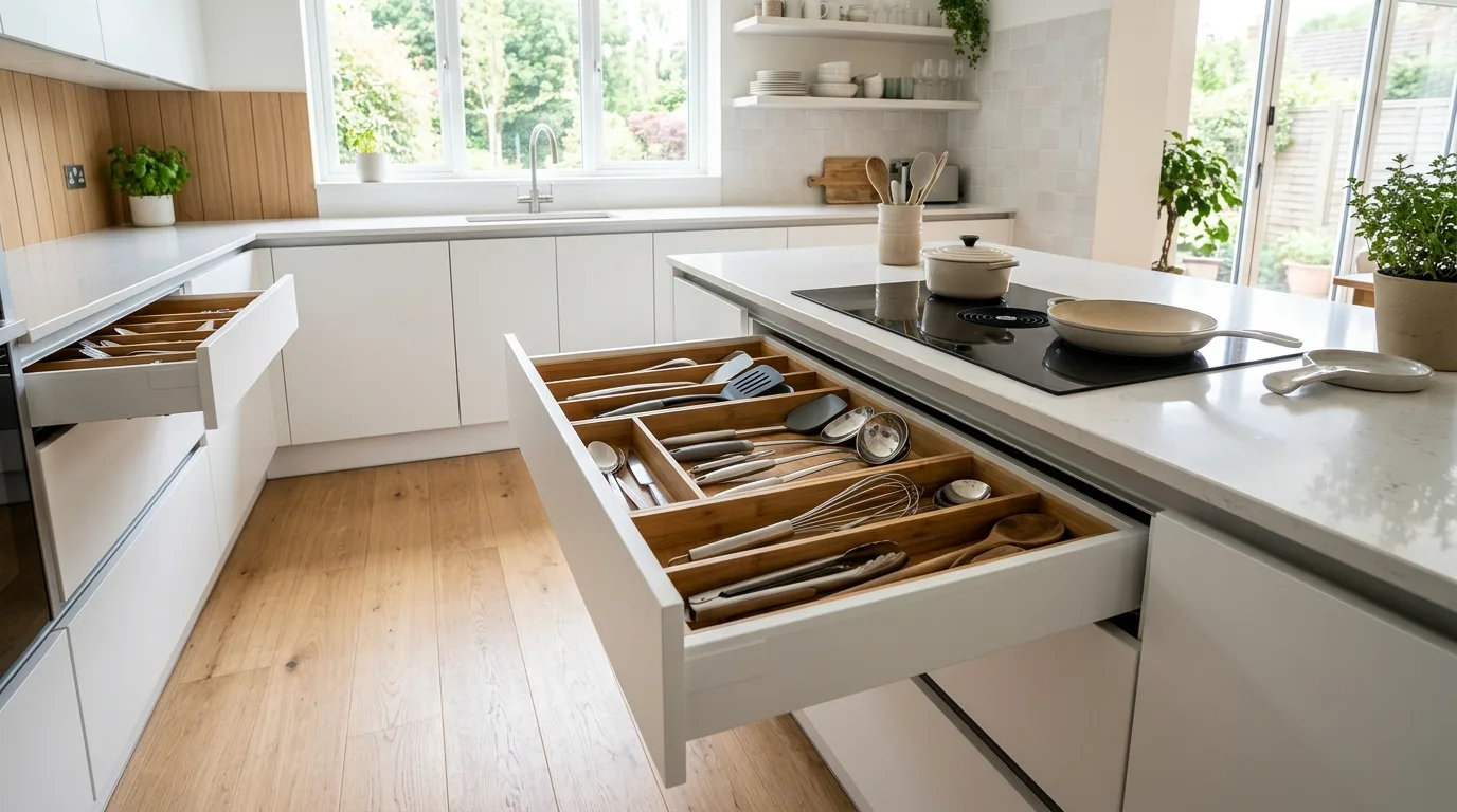 14 Smart Deep Kitchen Drawer Organization Ideas for Every Utensil