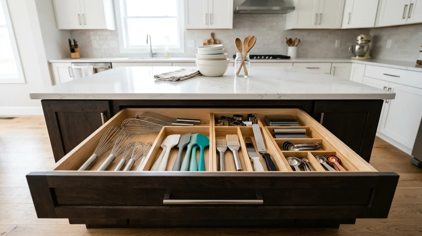 8. Turn hidden areas into useful storage