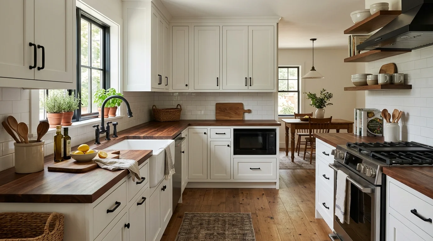 12 Smart Hacks for Choosing Farmhouse Kitchen Cabinets for Your Style