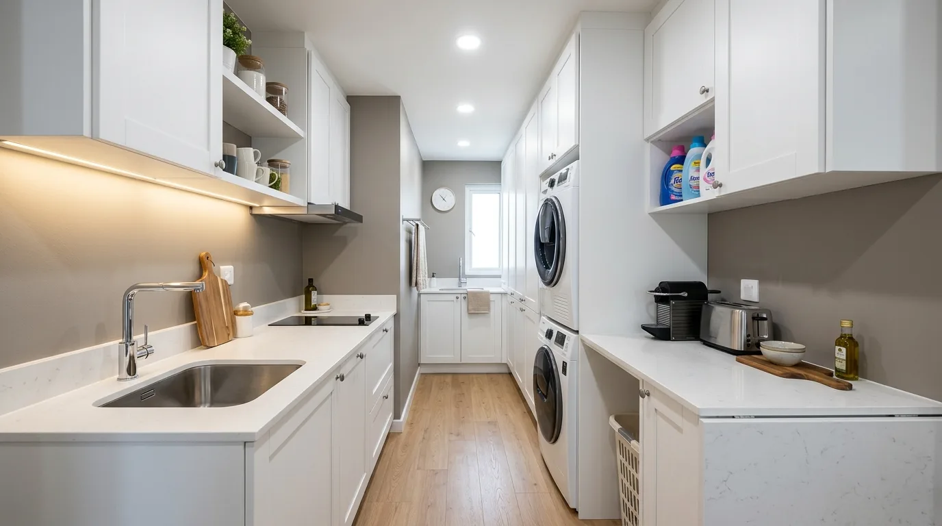 13 Smart Kitchen Laundry Combo Ideas for a Dual Purpose Room