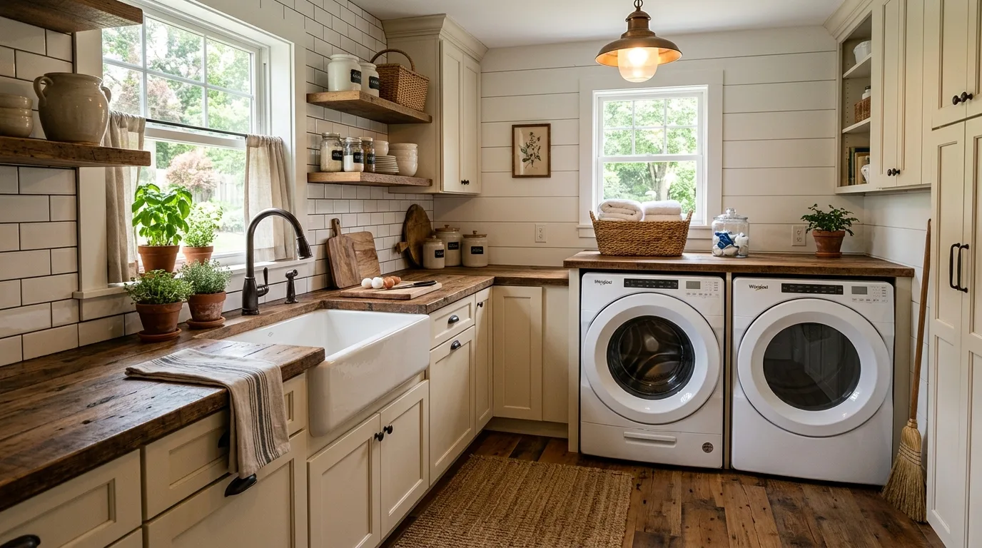 4. Bring in lighting that flatters the finish