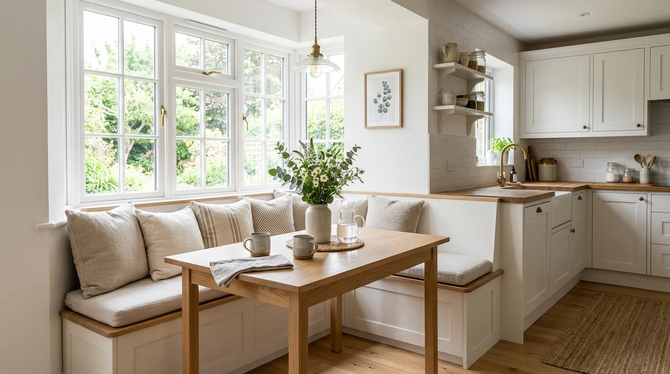 14 Space Saving Kitchen Nook Ideas for a Small Corner Breakfast Spot