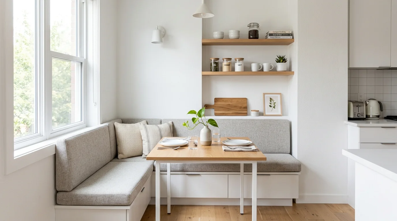 4. Bring in lighting that flatters the finish