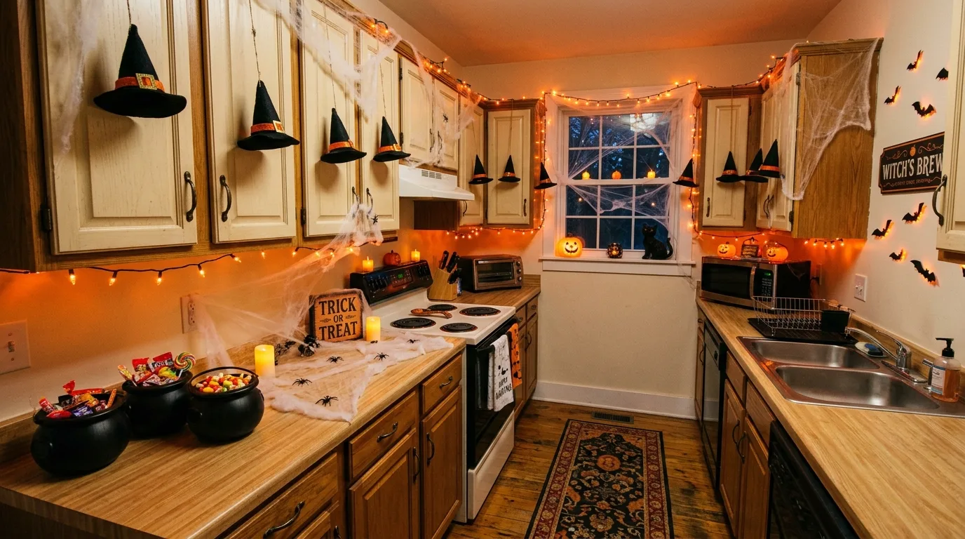 4. Bring in lighting that flatters the finish