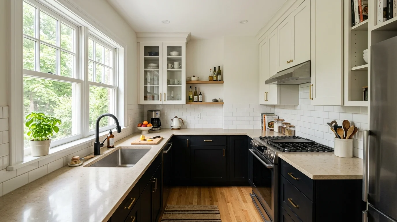 7. Layer texture to make the space feel lived in