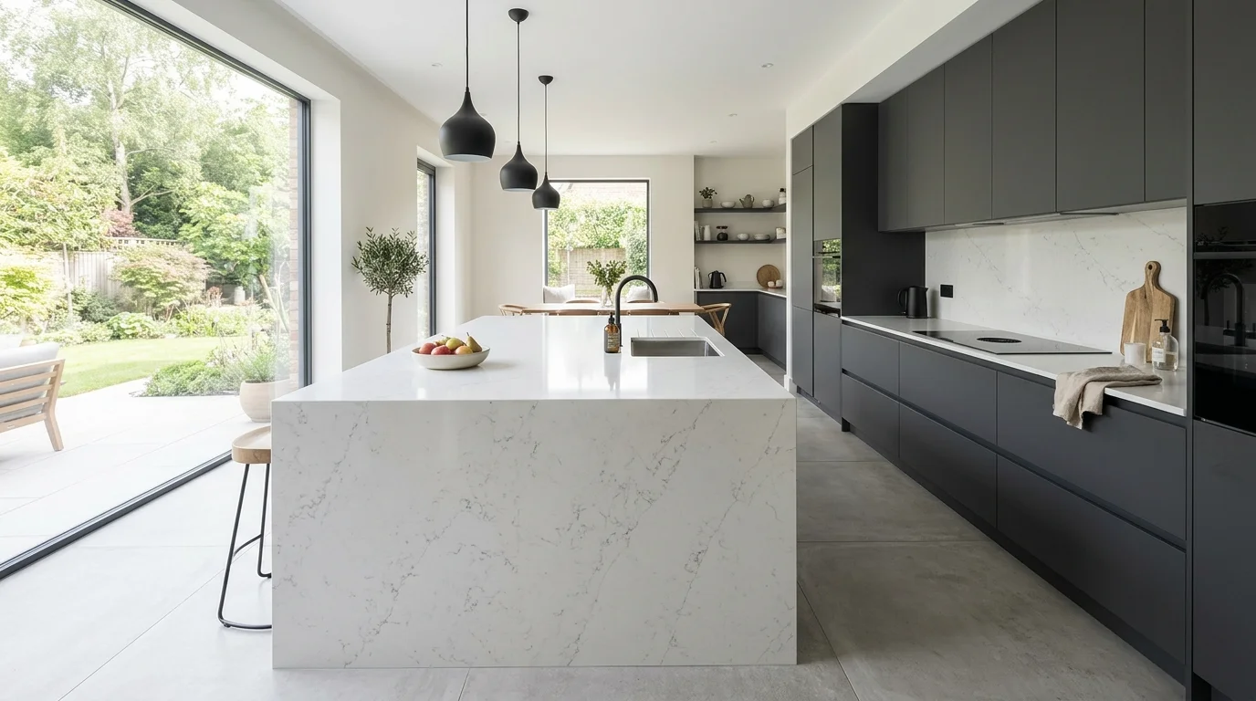 14 Stunning Kitchen Island Countertop Ideas for Style and Function