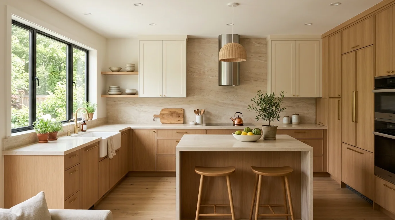 12 Subtle Neutral Kitchen Backsplash Ideas for a Seamless Look