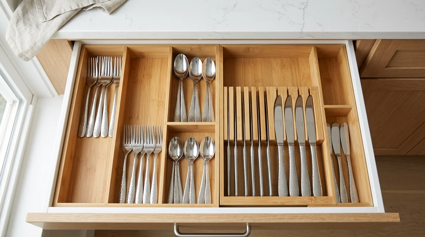 13 Tidy Kitchen Drawer Organisation Ideas for a Neat Space