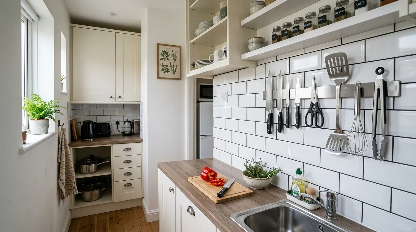 6. Reduce clutter by grouping like with like