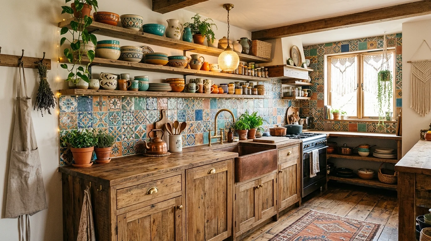 4. Bring in lighting that flatters the finish