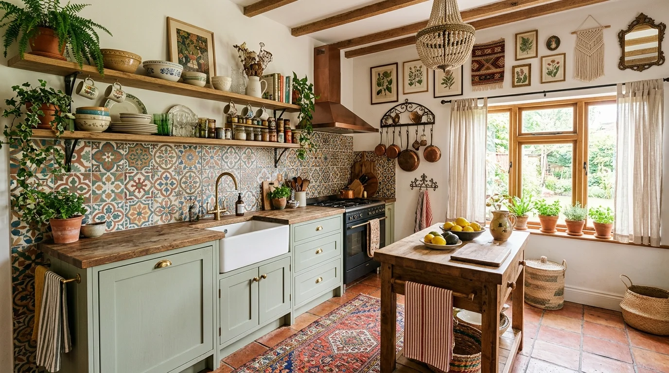 7. Layer texture to make the space feel lived in