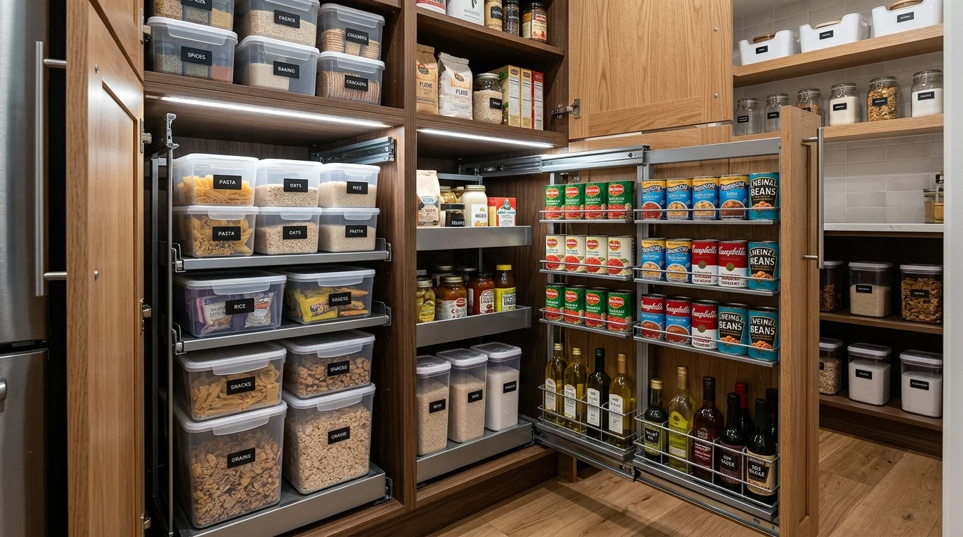 6. Reduce clutter by grouping like with like